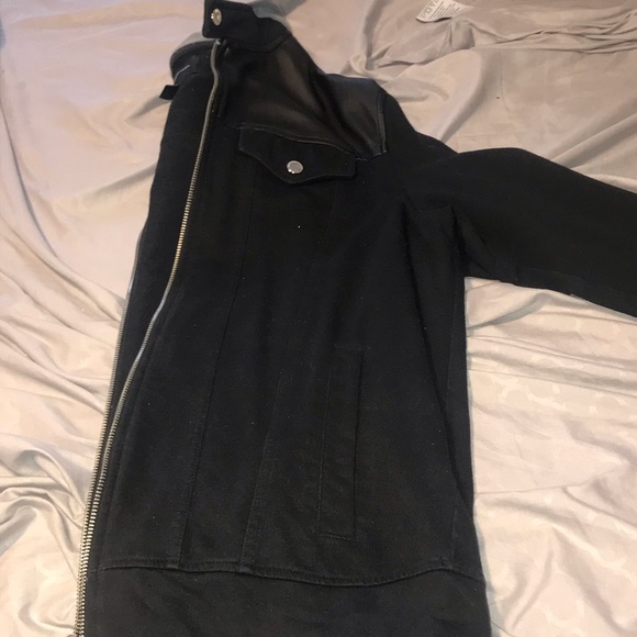 INC t-shirt shirt material jacket - Picture 5 of 6